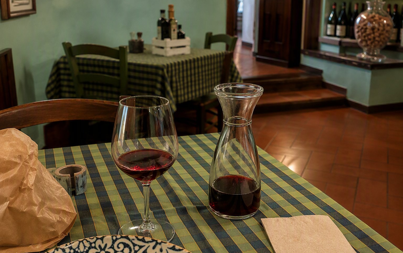 La tavola apparecchiata